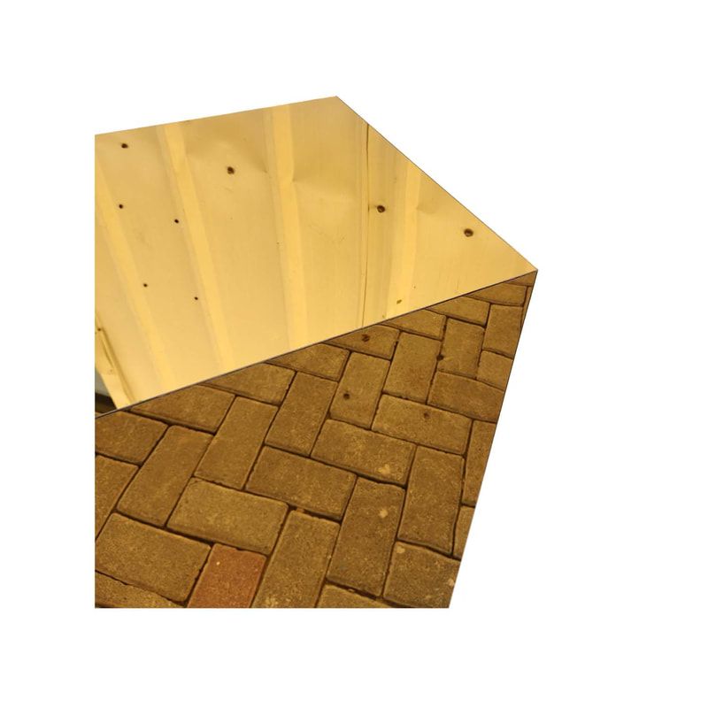 F-PN121-GD Type 18 Plinth in gold mirror