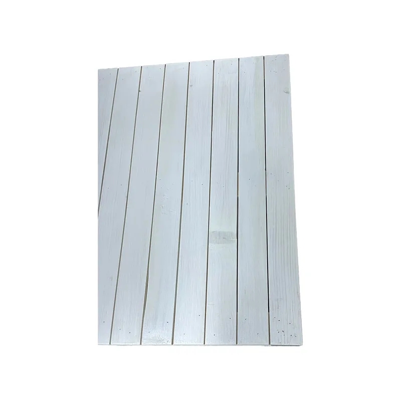 F-PP102-WH Type 2 Pallet table in white paint finish