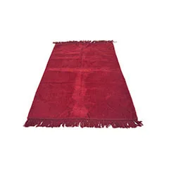 Blissful Prayer Mat - Dark Red  F-PR113-DR