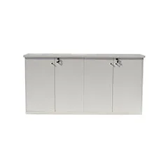 Reception Counter - Type 4 -White   F-RC104-WH
