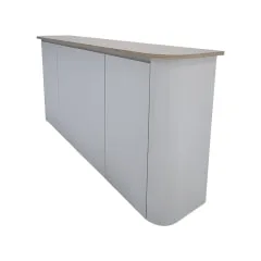 Reception Counter - Type 11 - Cream  F-RC111-CR