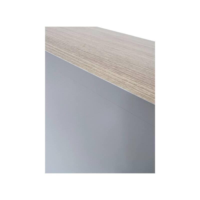 F-RC111-CR Type 11 reception counter in cream with front cabinets