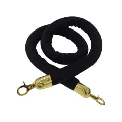 Velvet Rope - Black F-RP110-BL