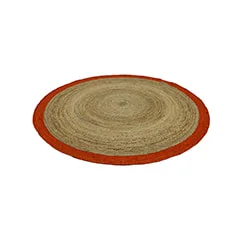 Wilma Rug - Natural + Orange F-RU108-OR
