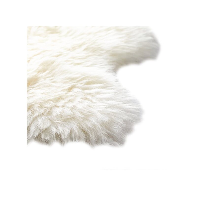 F-RU150-OW Frida natural off-white sheepskin rug
