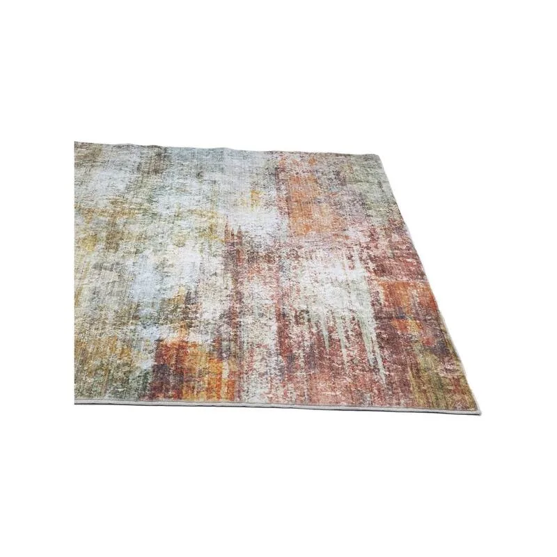 F-RU161-MC Colton multi-coloured patterned rug