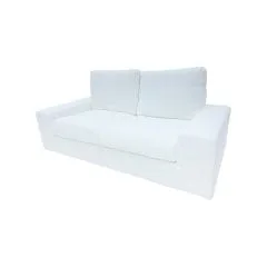 Berlin Double Sofa - White F-SD110-WH