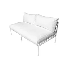 Fusion Double Sofa - White F-SD118-WH