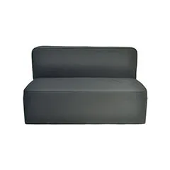 Coco Double Sofa - Black F-SD153-BL