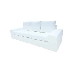 Berlin Sofa - White F-SF110-WH