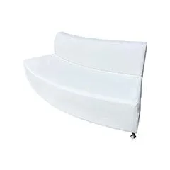 Olivia Sofa - White (Out Curve) F-SF114-WH