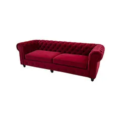 Botello Sofa - Dark Red ​​F-SF124-DR