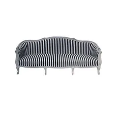 Vienna Sofa - Black + White F-SF132-BW