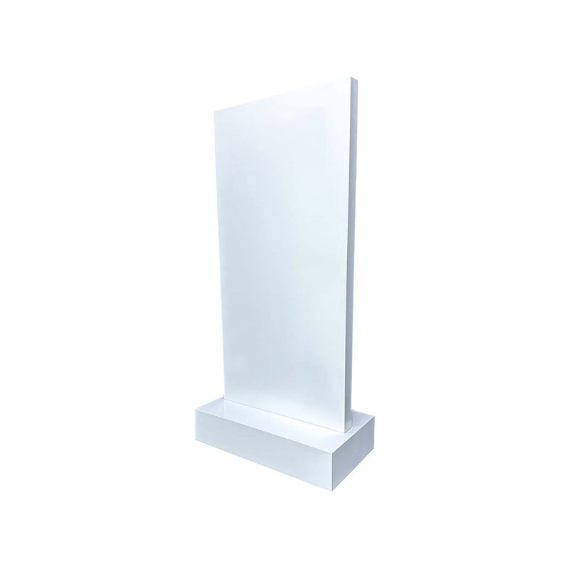 F-SG108-WH Type 8 signage in white paint finish