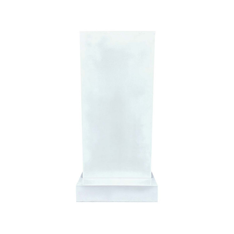 F-SG108-WH Type 8 signage in white paint finish