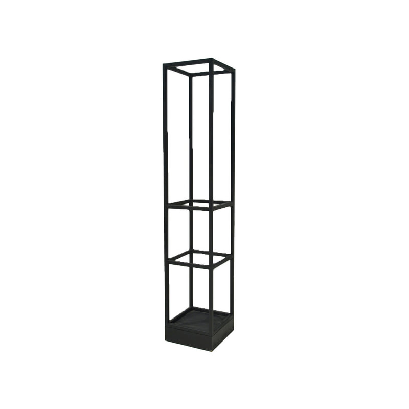 F-SG110-BL Type 10 signage in black metal frame