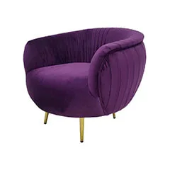 Charley Single Sofa - Purple F-SN134-PR