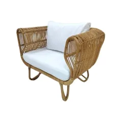 Baja Single Sofa - Natural F-SN201-NT