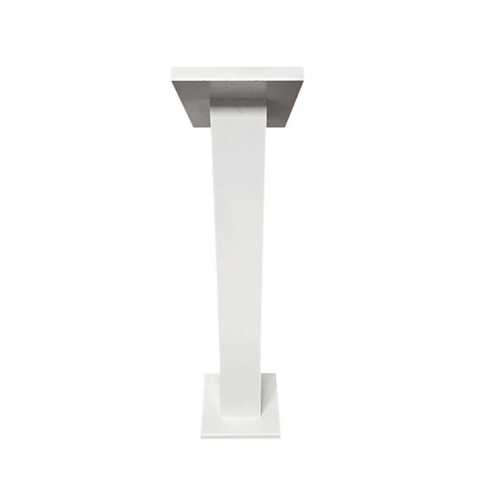 F-SS106-WH Type 1 Ipad Stand for 13 inches pro model in white paint