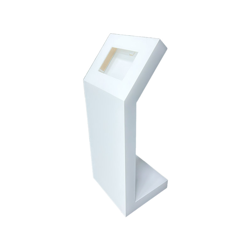 F-SS109-WH Type 4 Ipad Stand for 12 inches pro model in white paint