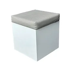 Noah Stool - Silver F-ST110-SI