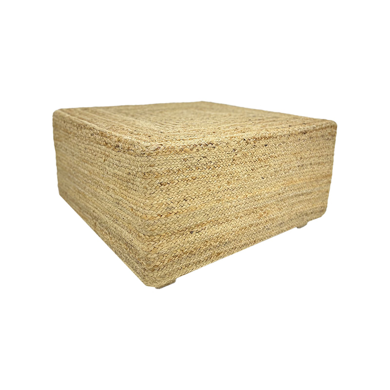 F-ST116-NT Levene jute stool in natural jute 