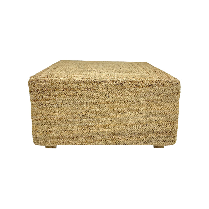F-ST116-NT Levene jute stool in natural jute 