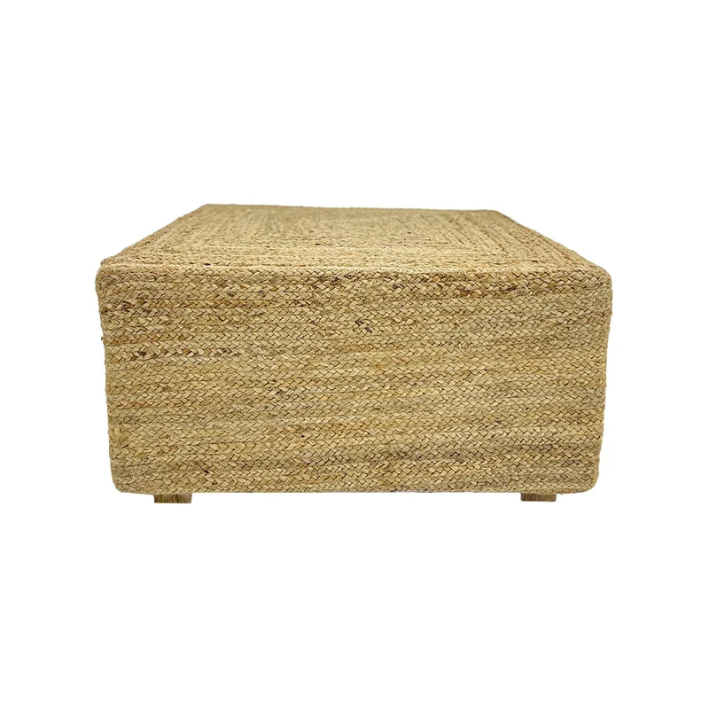 F-ST116-NT Levene jute stool in natural jute 