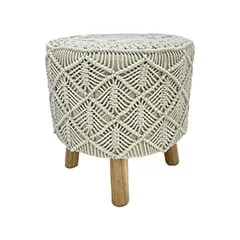Natalia Stool - Off White F-ST129-OW