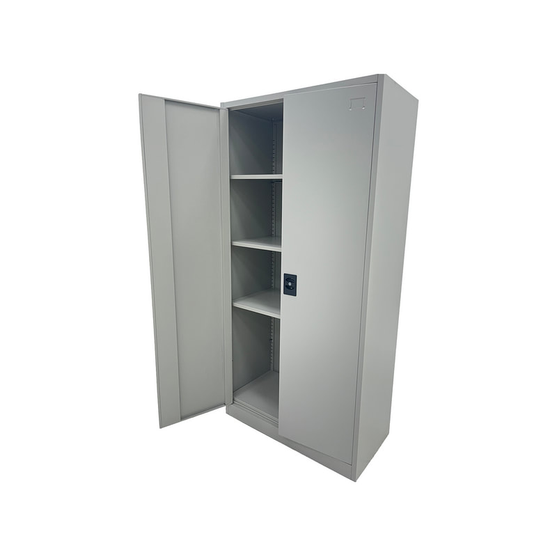 F-SU109-GY Type 9 Shelving locker unit with 2 door in metal