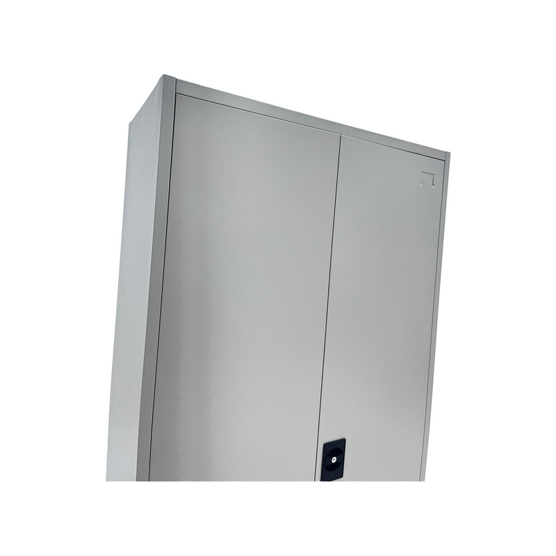 F-SU109-GY Type 9 Shelving locker unit with 2 door in metal