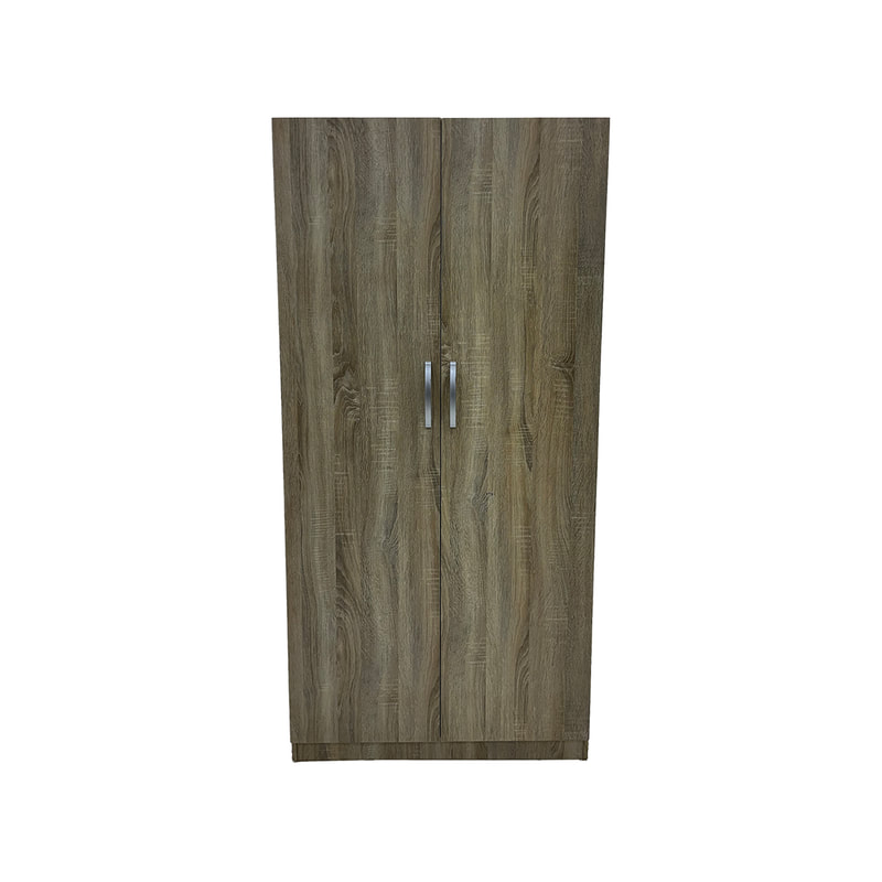 F-SU110-NT Type 10 Shelving closet unit with 2 door in natural wood