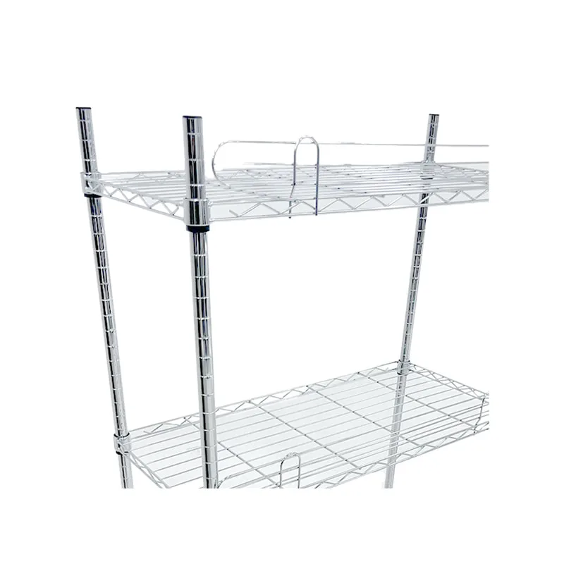 F-SU111-SI Type 11 Shelving unit with 4 shelf rack in metal