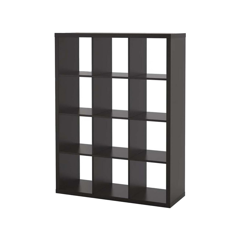 F-SU114-DB Type 14 Shelving Unit in Dark Brown
