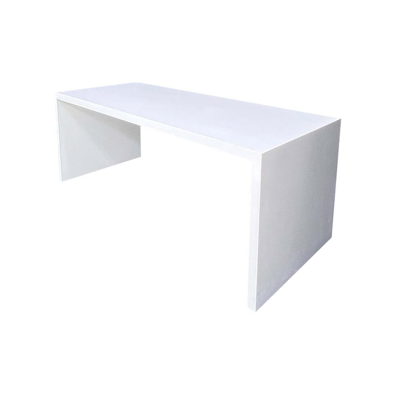F-TA105-WH Niles rectangular table in white
