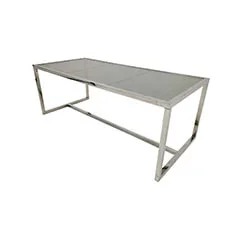 Enzo Table - Silver  F-TA106-SI