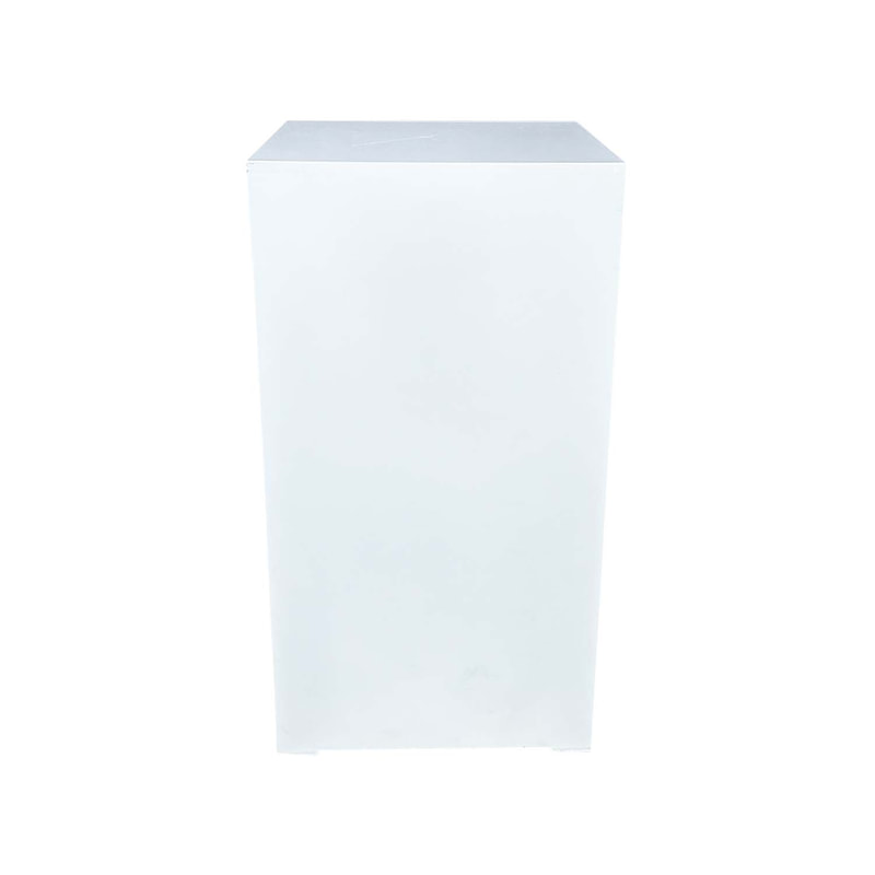 F-TP101-WH Type 1 table base plinth in white