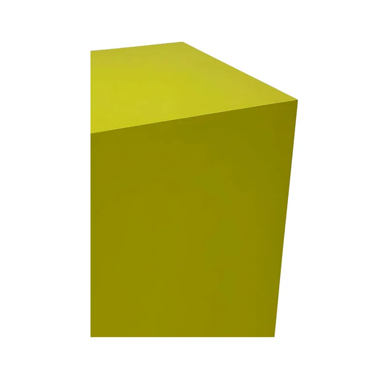 F-TP102-YL Type 2 table base plinth in yellow