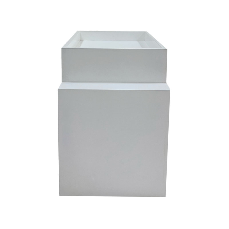 F-TS105-WH Albert stage table in white
