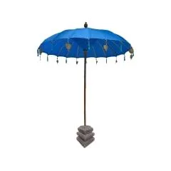 Balinese Umbrella - Blue  F-UM201-BU