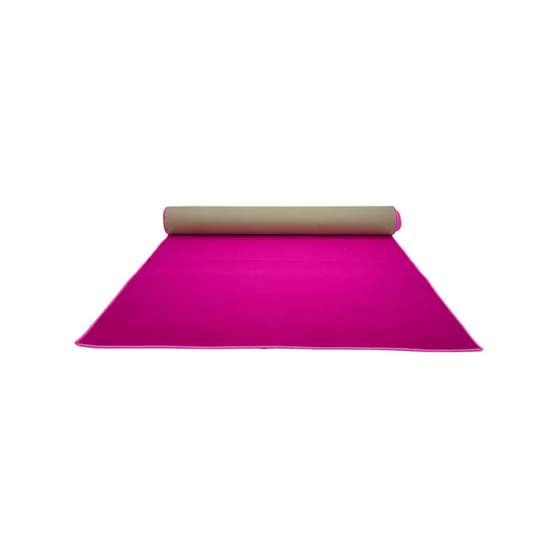 F-VC121-CG 5m long x 1.8m wide champagne gold VIP carpet with edging to all sides