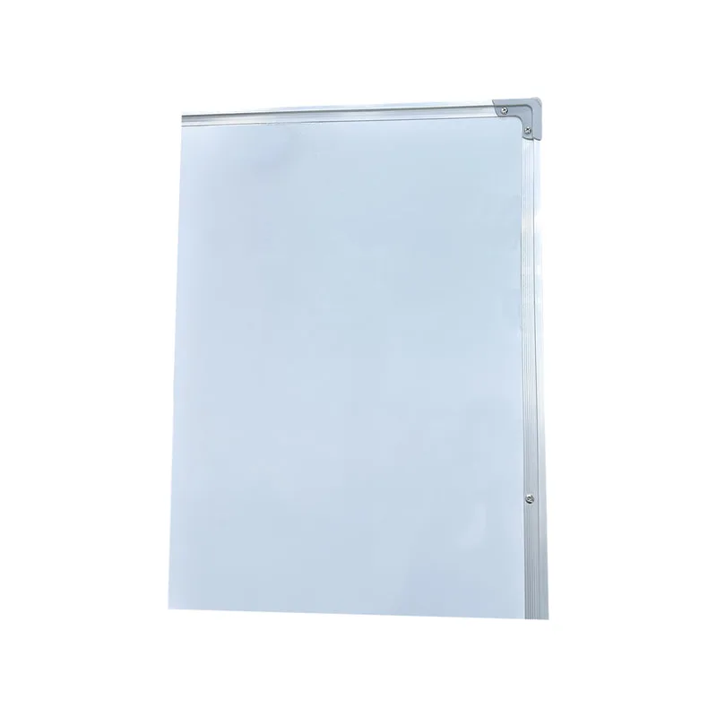 F-WB101-WH Type 1 white board with silver frame and wheels