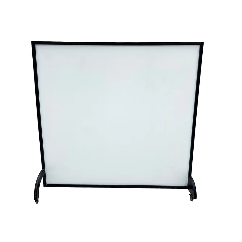 F-WB102-DW Type 2 white board with wheels