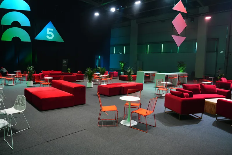 volution Furniture supplied furniture that transformed the atmosphere of the venue.