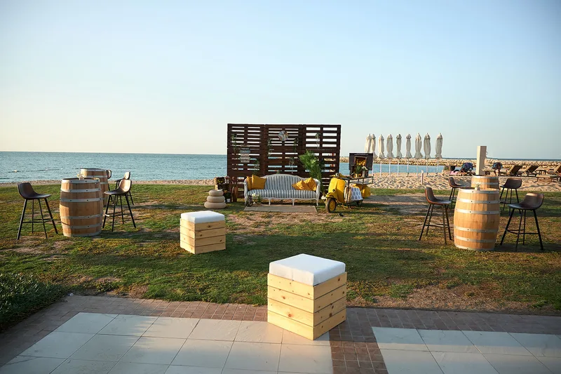 Evolution Furniture event furniture creating welcoming social spaces for hotel gala guests.