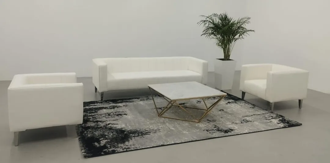 Professional backstage hospitality furniture installation completed by Evolution Furniture in Dubai.